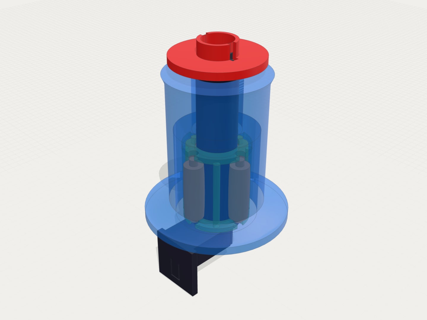 Low-Friction Spool Holder